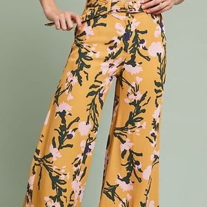 Marimekko Lici Belted Palazzo Pants Anthropologie
